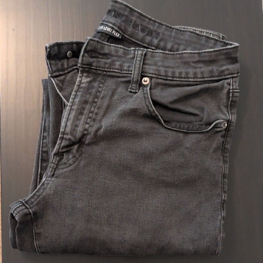 American Eagle Outfitters Charcoal Skinny Jeans